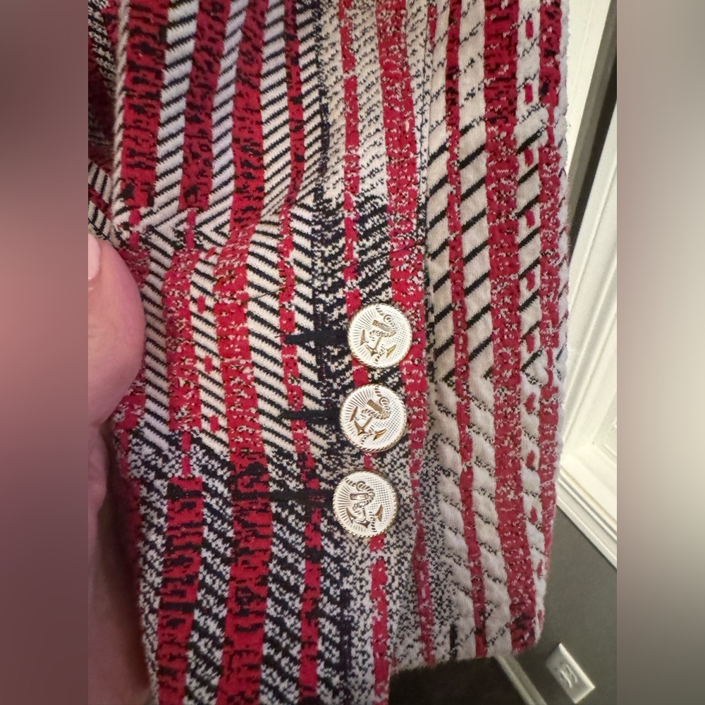CAbi patchwork Blazer #6028 - Picture 7 of 9